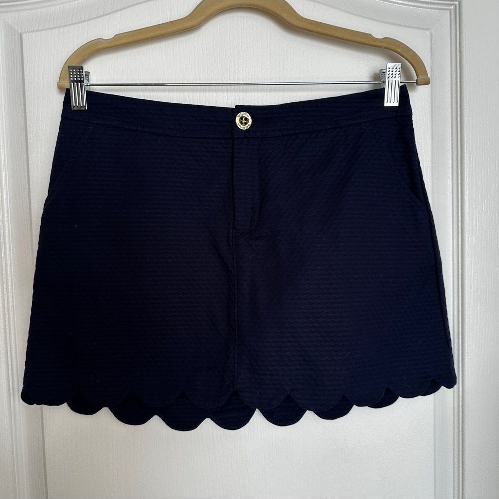 NWT‼️Lilly Pulitzer Colette Skort in True Navy - Size 4